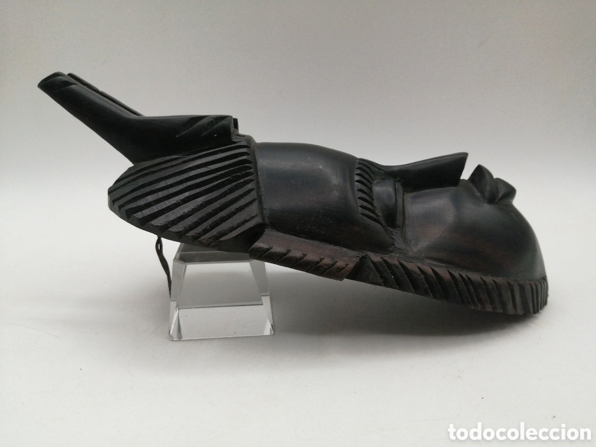 Arte: Escultura &eacute;bano. Carreta - Foto 3
