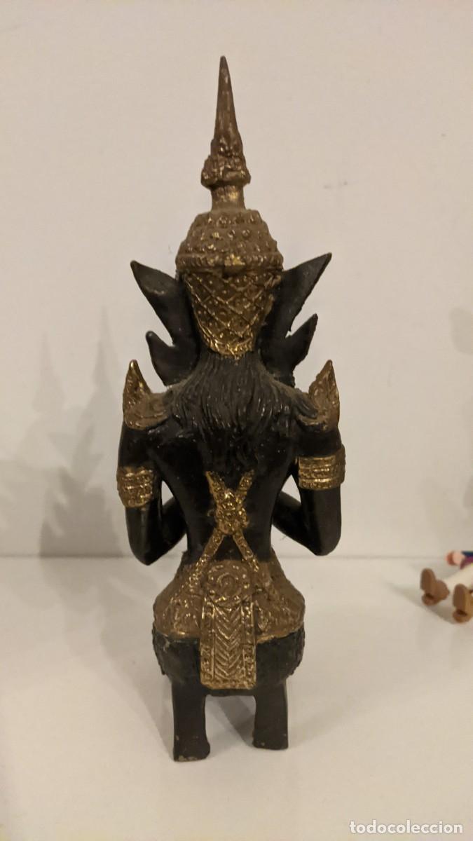 Arte: TEOPANON FIGURA BRONCE TAILAND&Eacute;S - Foto 5