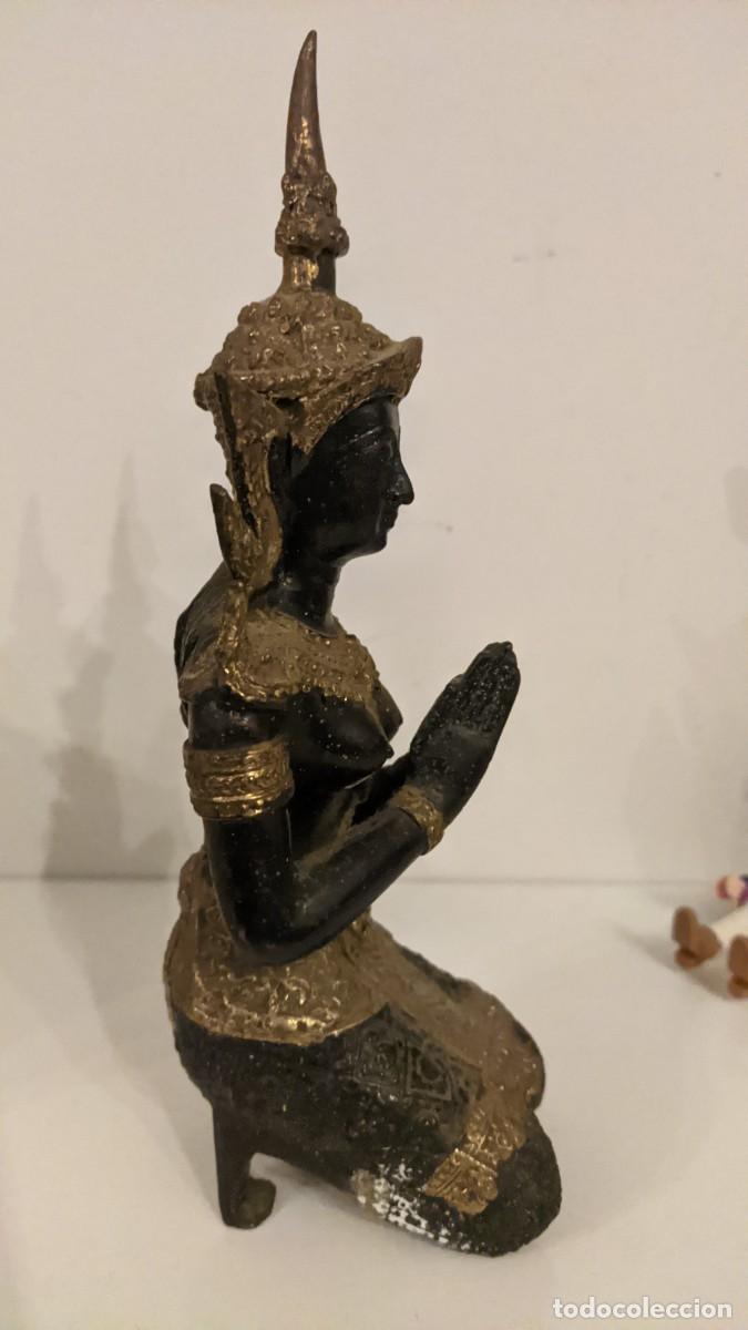 Arte: TEOPANON FIGURA BRONCE TAILAND&Eacute;S - Foto 6