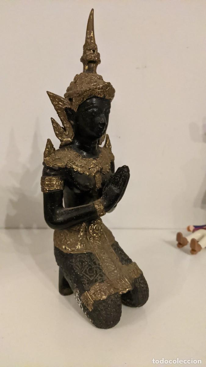 Arte: TEOPANON FIGURA BRONCE TAILAND&Eacute;S - Foto 7