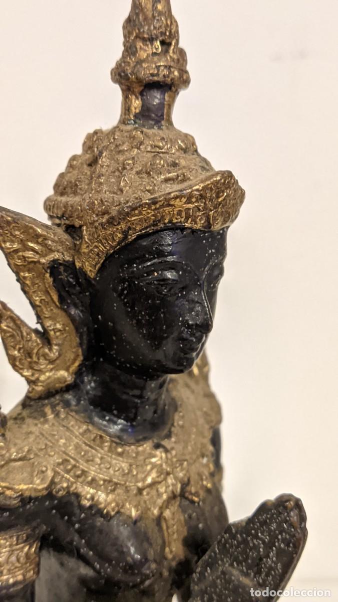 Arte: TEOPANON FIGURA BRONCE TAILAND&Eacute;S - Foto 8
