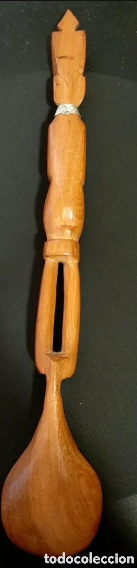 Arte: Cuchara. Arte africano. - Foto 6