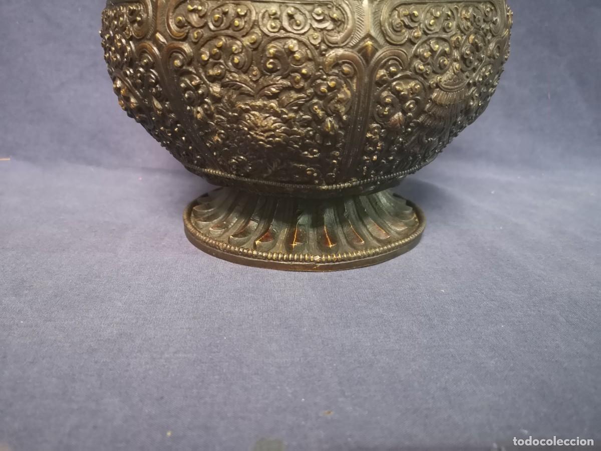 Arte: TIBOR ANTIGUO EN BRONCE PATINADO - Foto 9