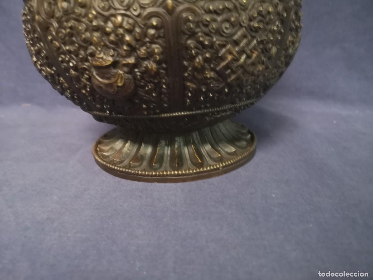 Arte: TIBOR ANTIGUO EN BRONCE PATINADO - Foto 14