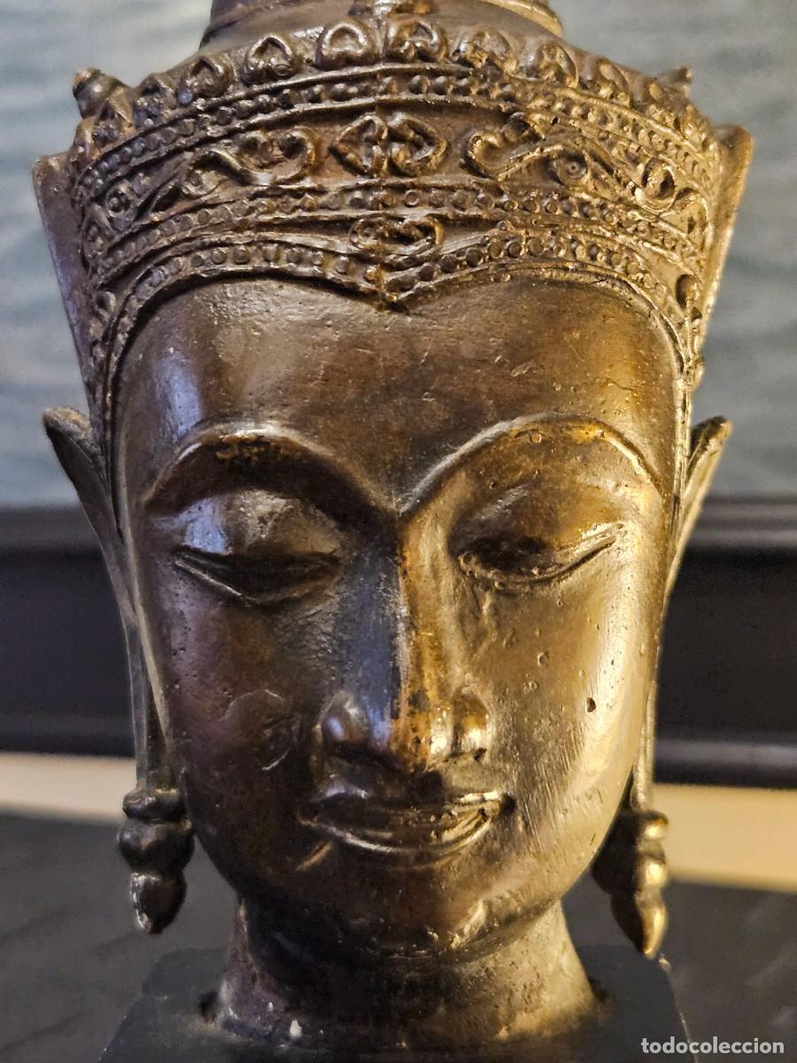 Arte: BRONCE BUDA TIBET RARA - Foto 2