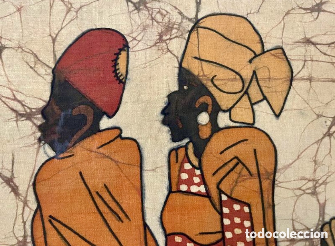 Arte: CUADRO BATIK DE RICHARD KIMBO - Foto 2