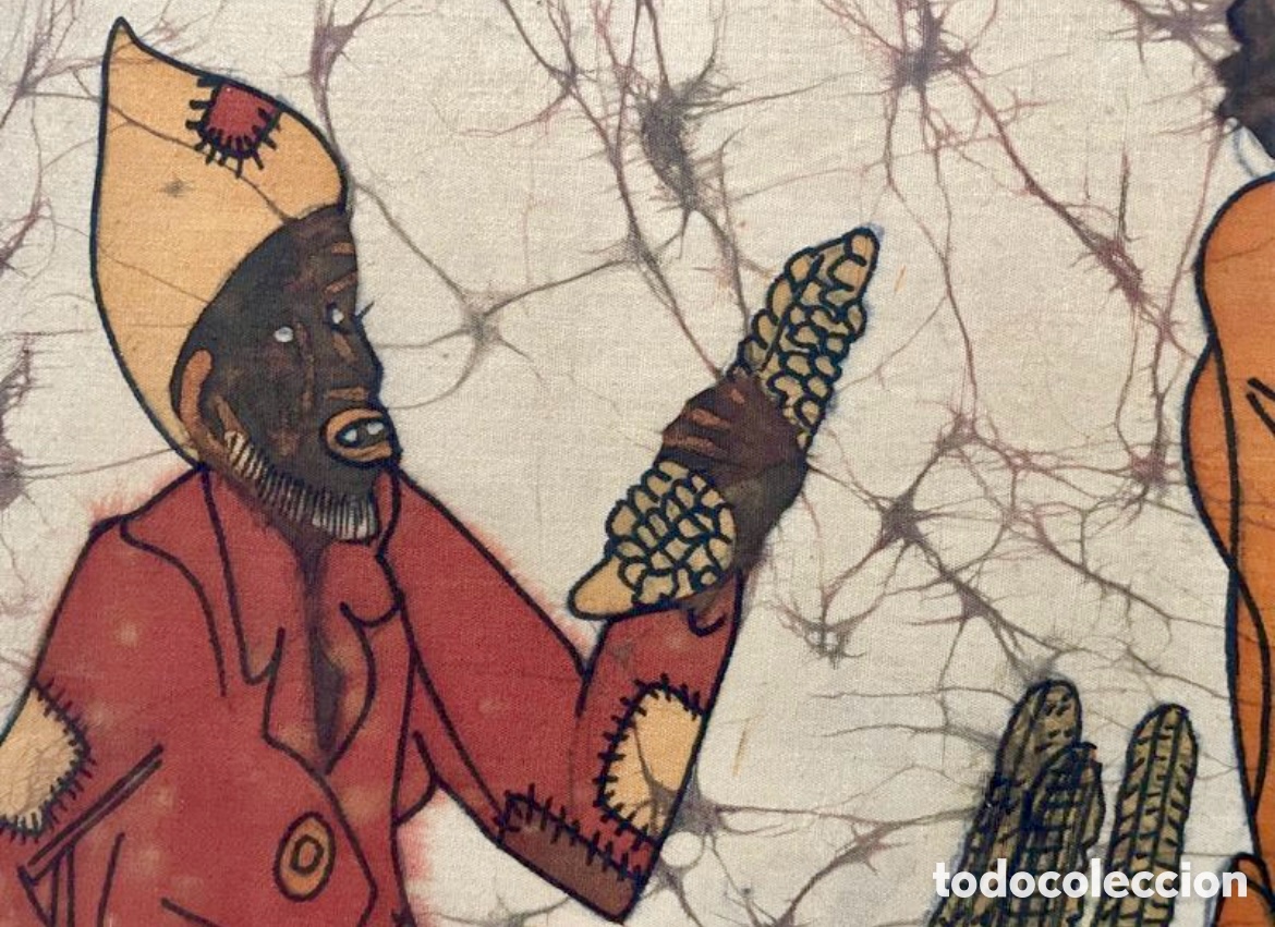 Arte: CUADRO BATIK DE RICHARD KIMBO - Foto 3