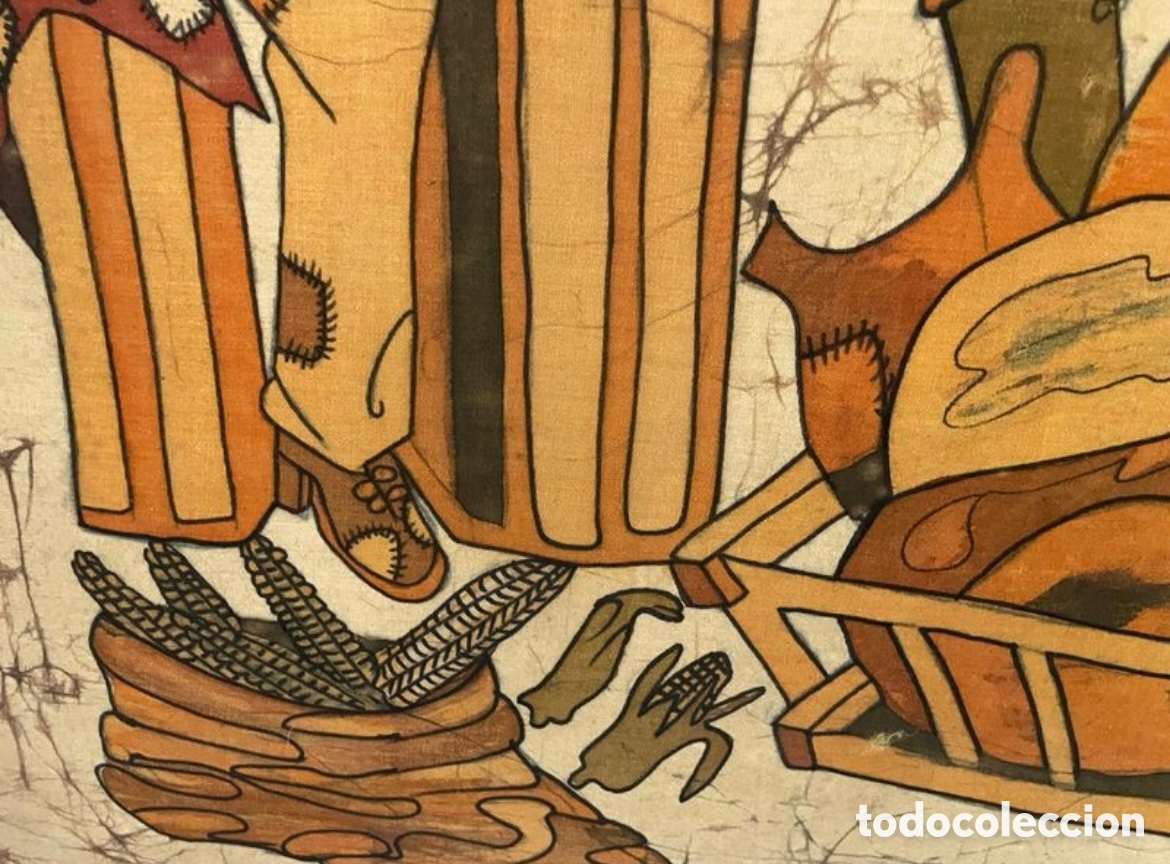 Arte: CUADRO BATIK DE RICHARD KIMBO - Foto 4
