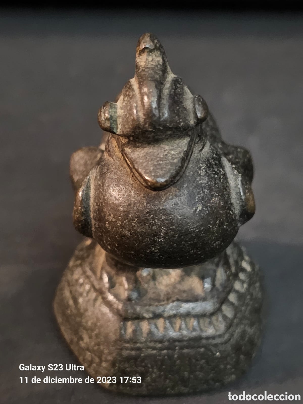 Arte: Peso de Opio en Bronce. Pato Hintha. - Foto 3
