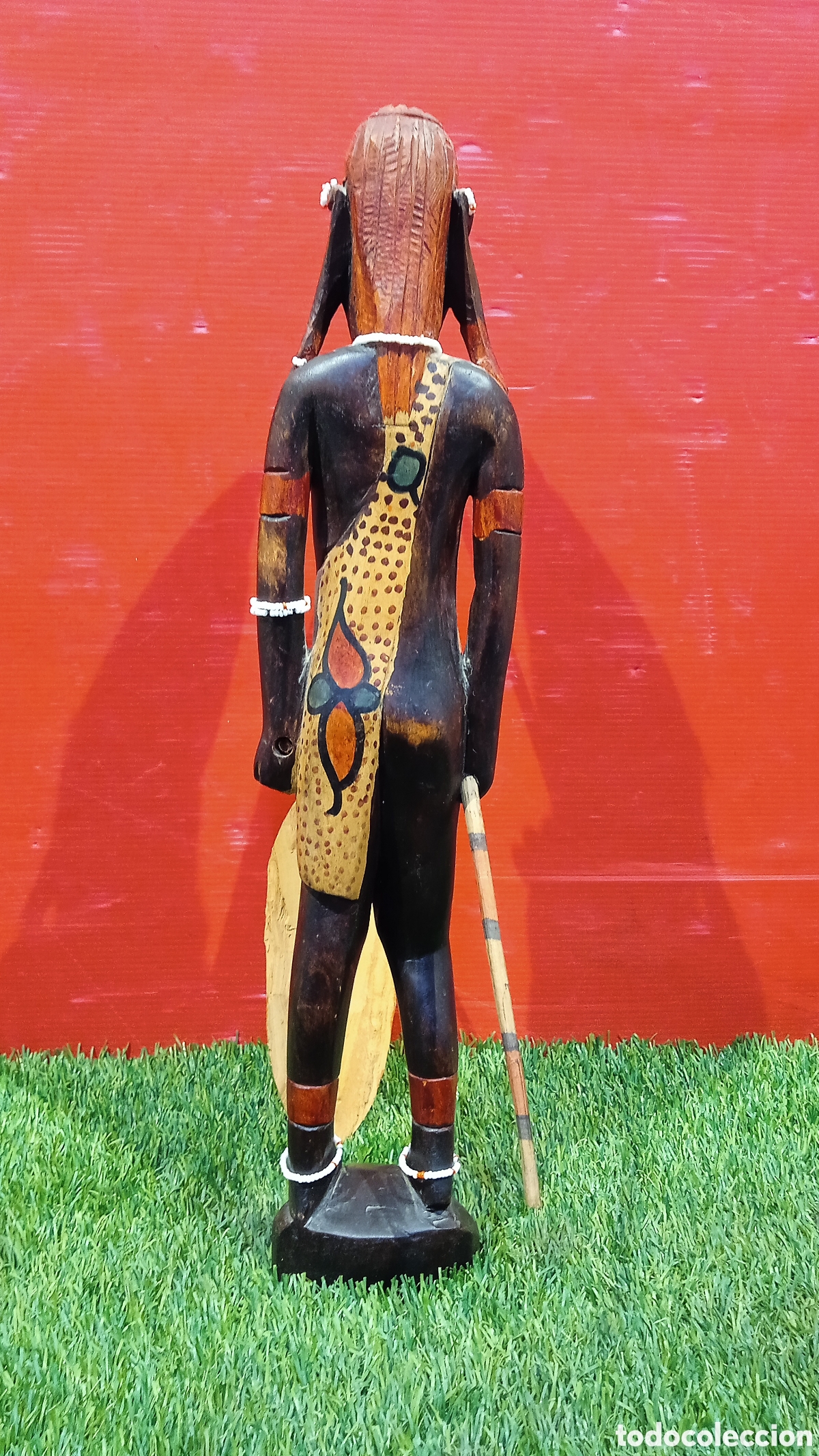 Arte: FIGURAS AFRICANAS EN MADERA - Foto 4