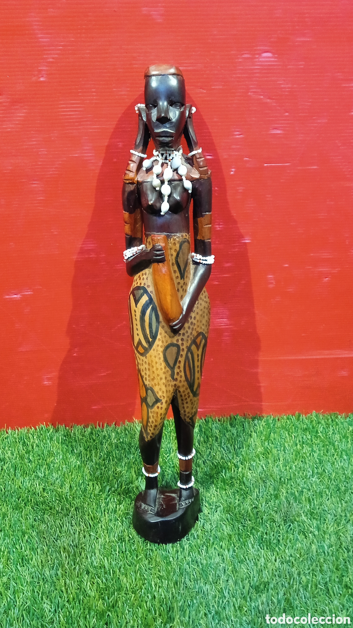 Arte: FIGURAS AFRICANAS EN MADERA - Foto 5