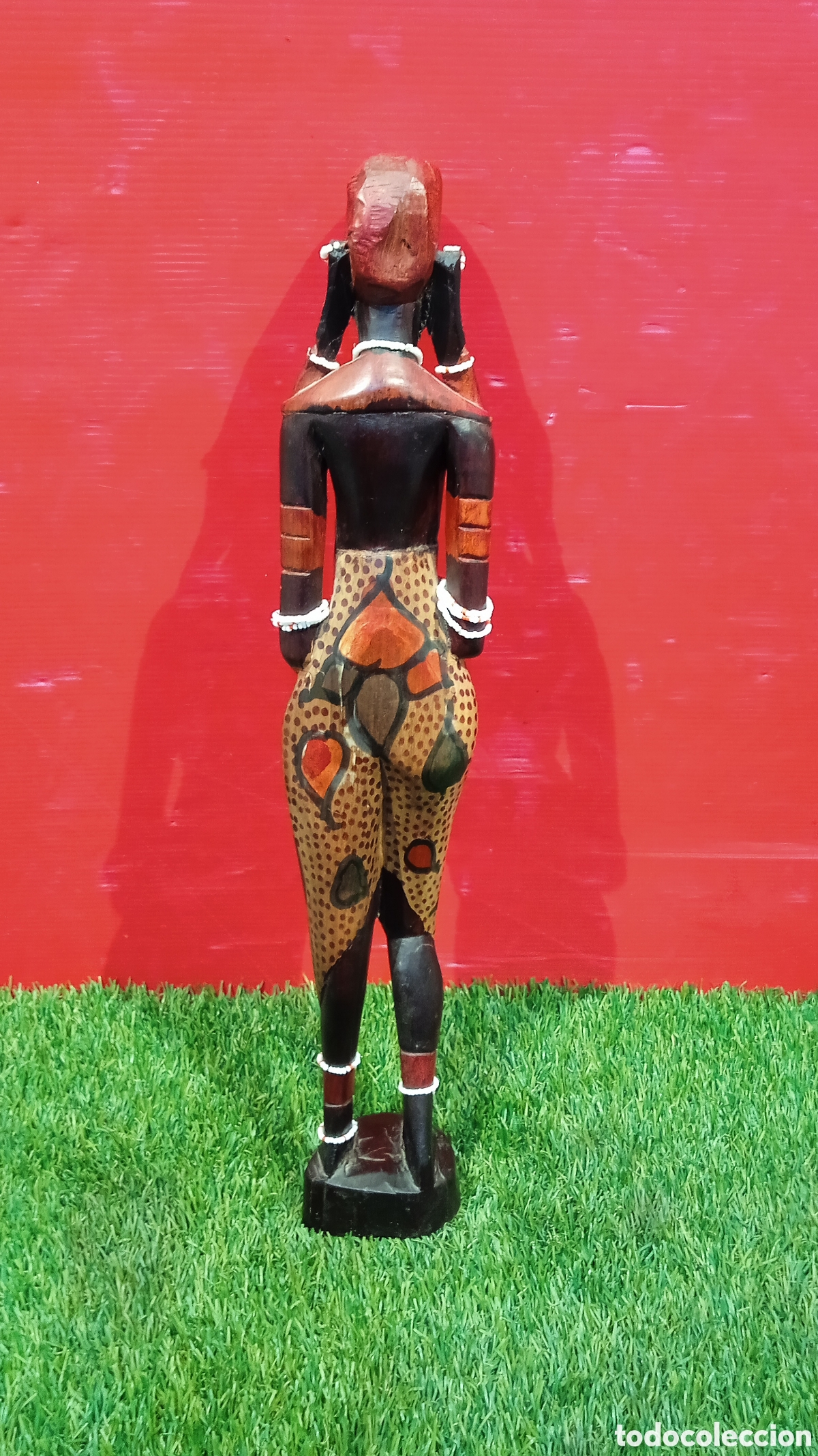 Arte: FIGURAS AFRICANAS EN MADERA - Foto 7