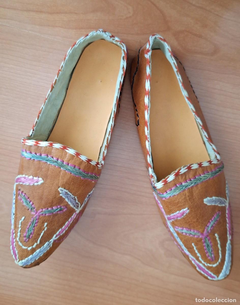 Arte: Babuchas en piel Tunecinas - Foto 1