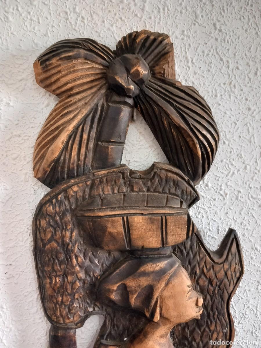 Arte: M&Aacute;SCARA AFRICANA 50 CM - Foto 2