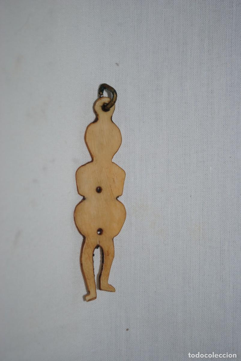 Arte: FETICHE TRIBAL DE HUESO - Foto 2