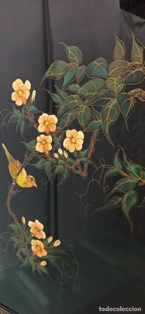 Arte: Cuadro esmaltado Chino. - Foto 4