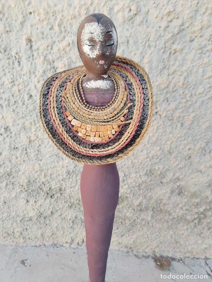 Arte: figura mu&ntilde;eca africana - Foto 4