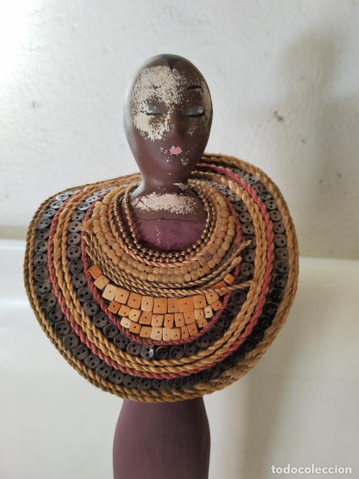Arte: figura mu&ntilde;eca africana - Foto 5