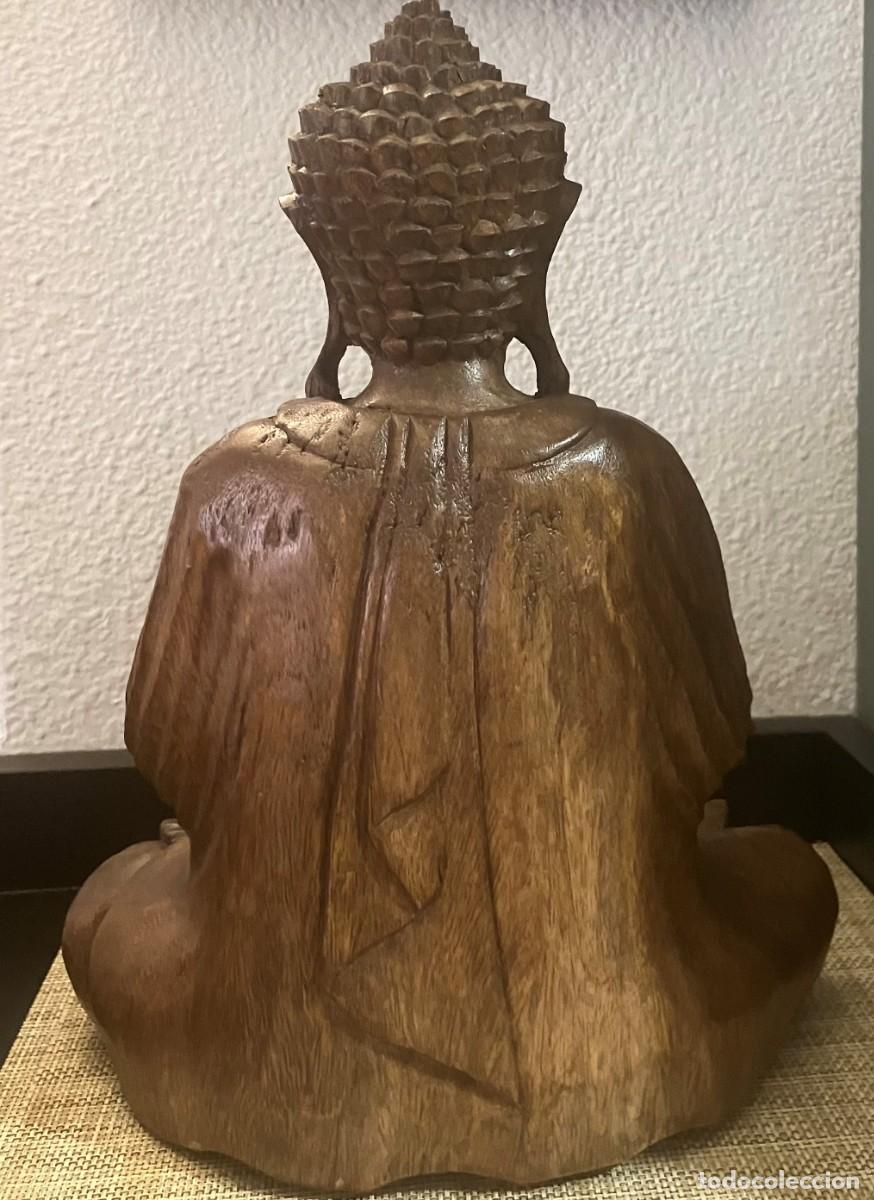 Arte: Buda Camboya (madera teca) - Foto 2