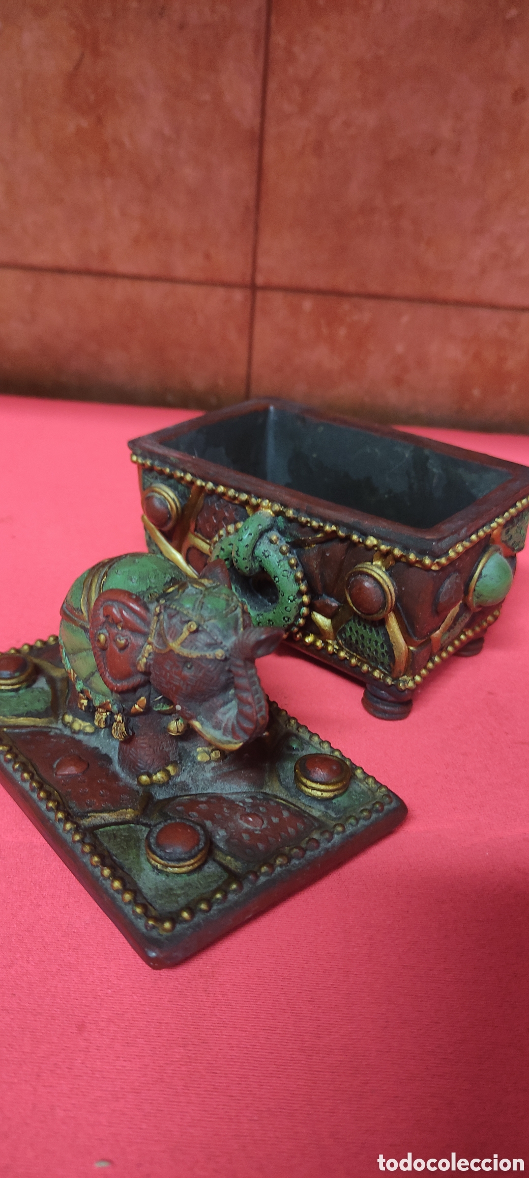 Arte: CAJA COFRE AFRICANA - Foto 2