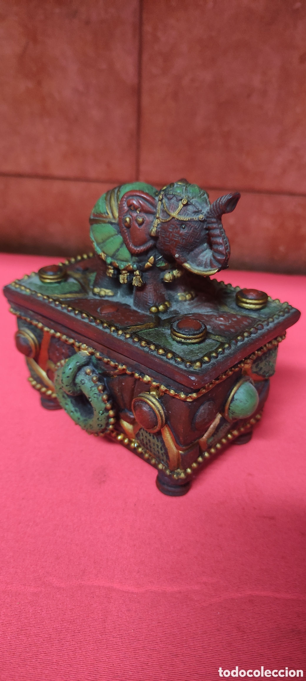 Arte: CAJA COFRE AFRICANA - Foto 3