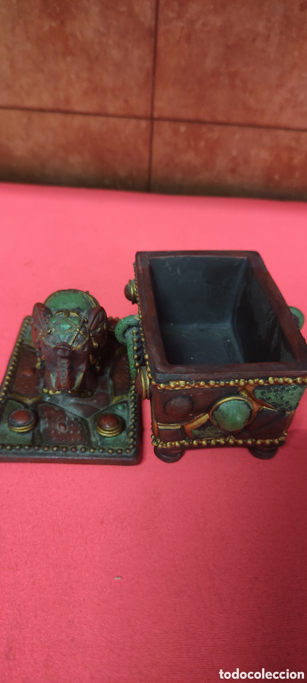 Arte: CAJA COFRE AFRICANA - Foto 5