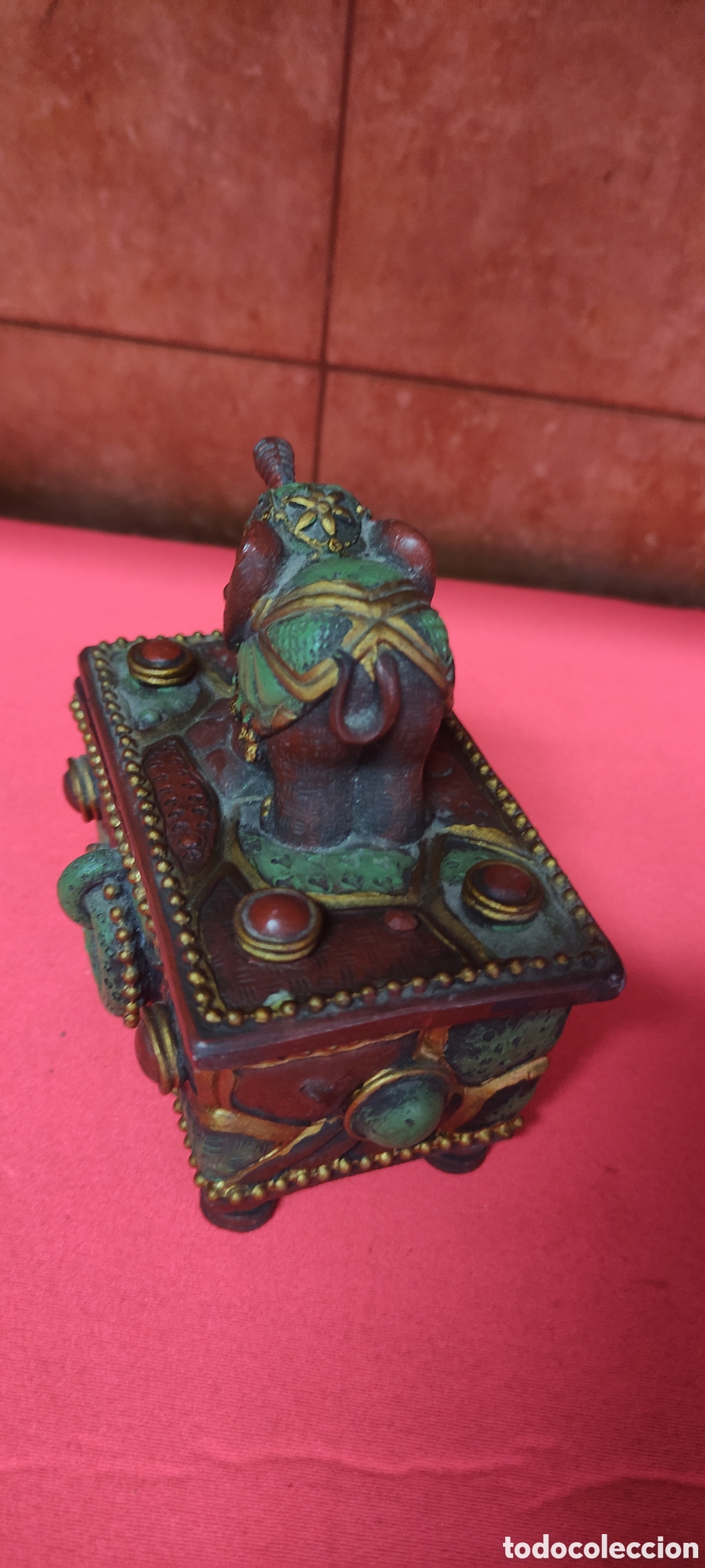 Arte: CAJA COFRE AFRICANA - Foto 6