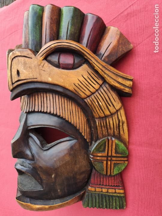 Arte: M&Aacute;SCARA AFRICANA DE MADERA. - Foto 3