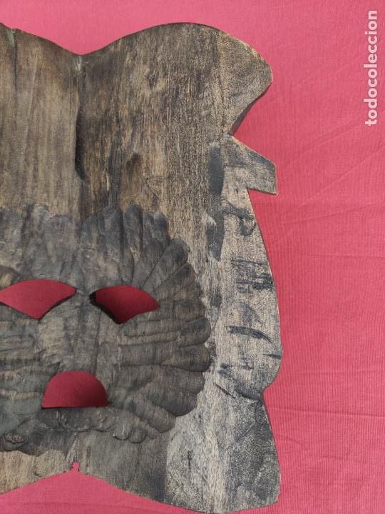 Arte: M&Aacute;SCARA AFRICANA DE MADERA. - Foto 7