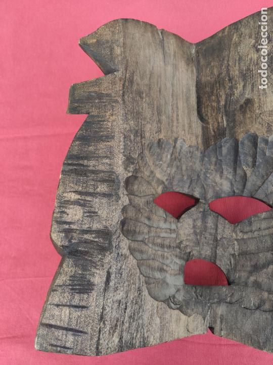 Arte: M&Aacute;SCARA AFRICANA DE MADERA. - Foto 8