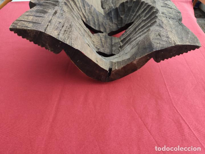 Arte: M&Aacute;SCARA AFRICANA DE MADERA. - Foto 9