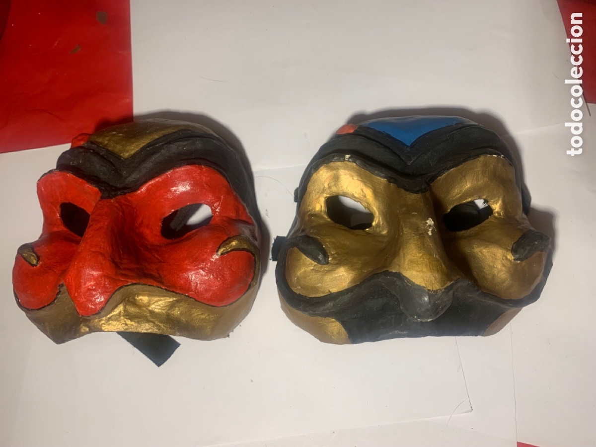 Mascaras venecianas y antifaces carnaval