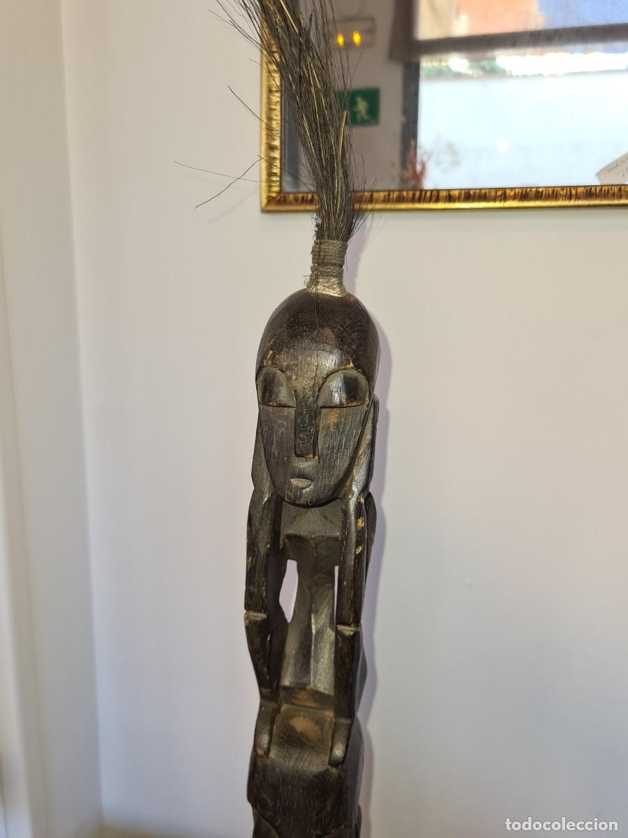Arte: TOTEM AFRICANO DE MADERA - Foto 3