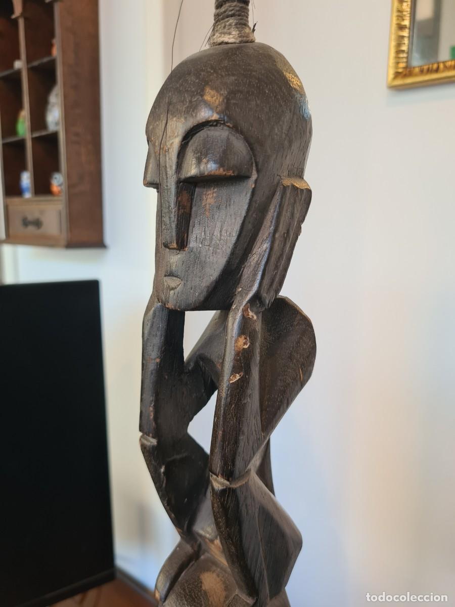 Arte: TOTEM AFRICANO DE MADERA - Foto 7