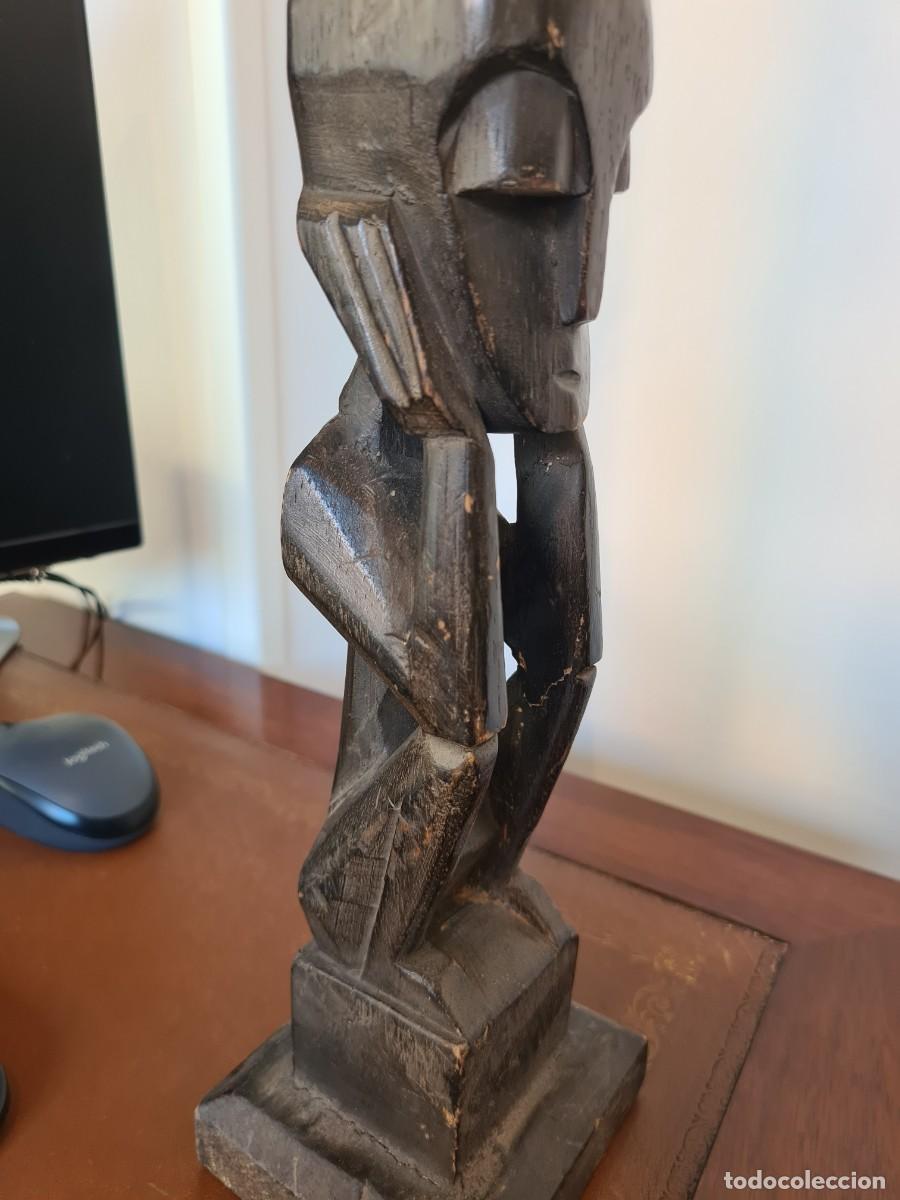 Arte: TOTEM AFRICANO DE MADERA - Foto 8