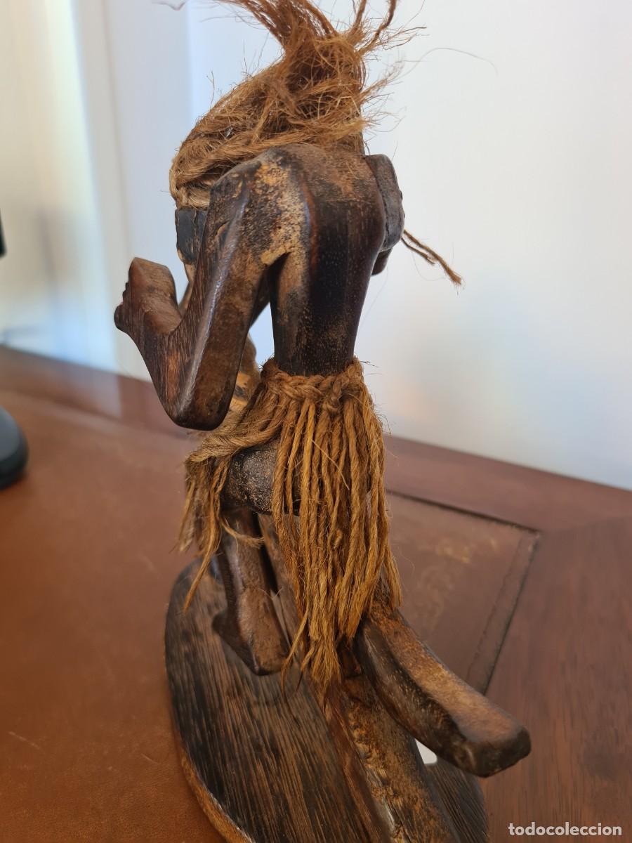 Arte: FIGURA AFRICANA MADERA - Foto 6