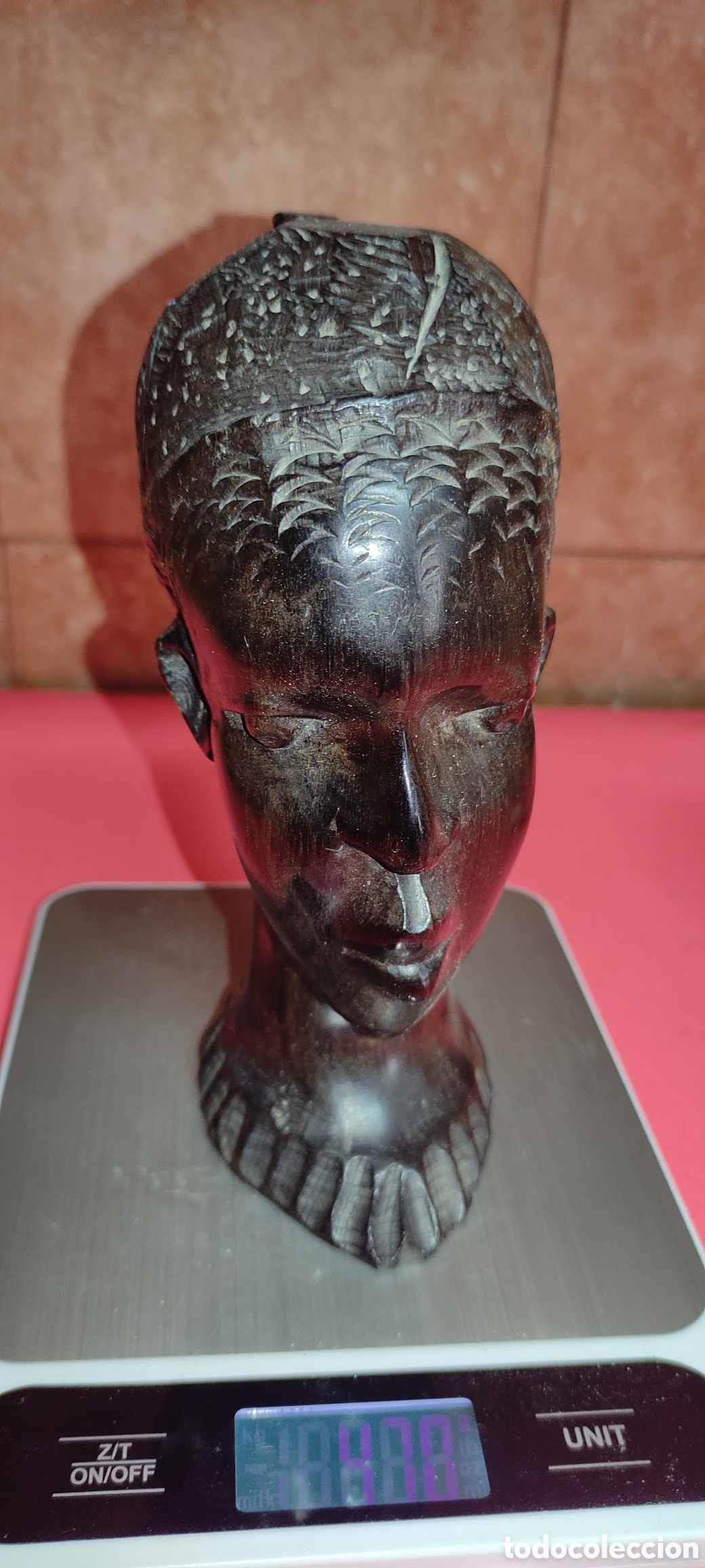 Arte: BUSTO AFRICANO EBANO - Foto 2