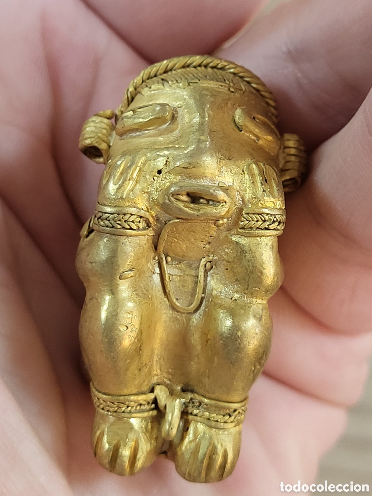 Arte: FIGURA ORO TUMBAGA - Foto 6