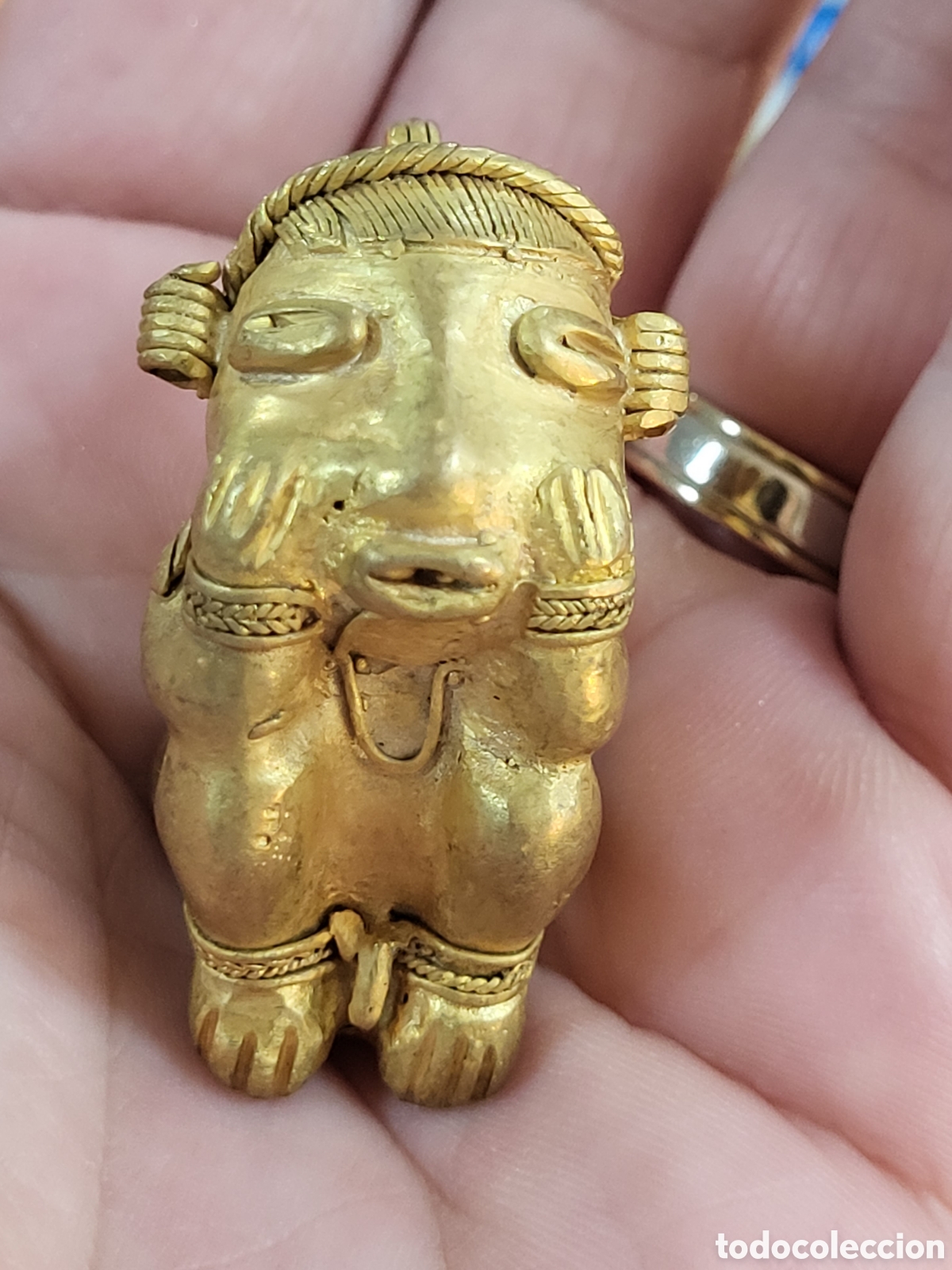Arte: FIGURA ORO TUMBAGA - Foto 1