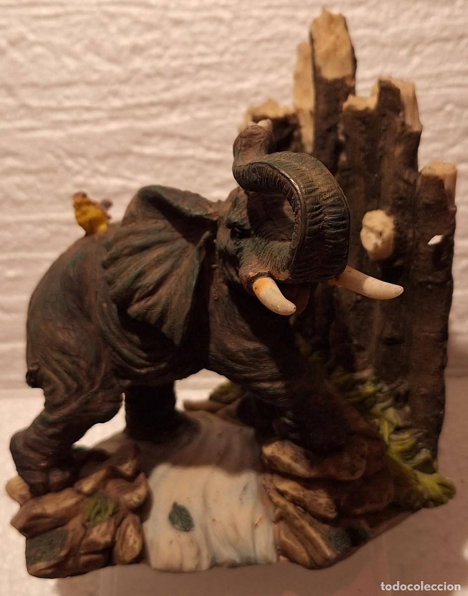 Arte: Porta-libros elefante &eacute;tnico - Foto 1