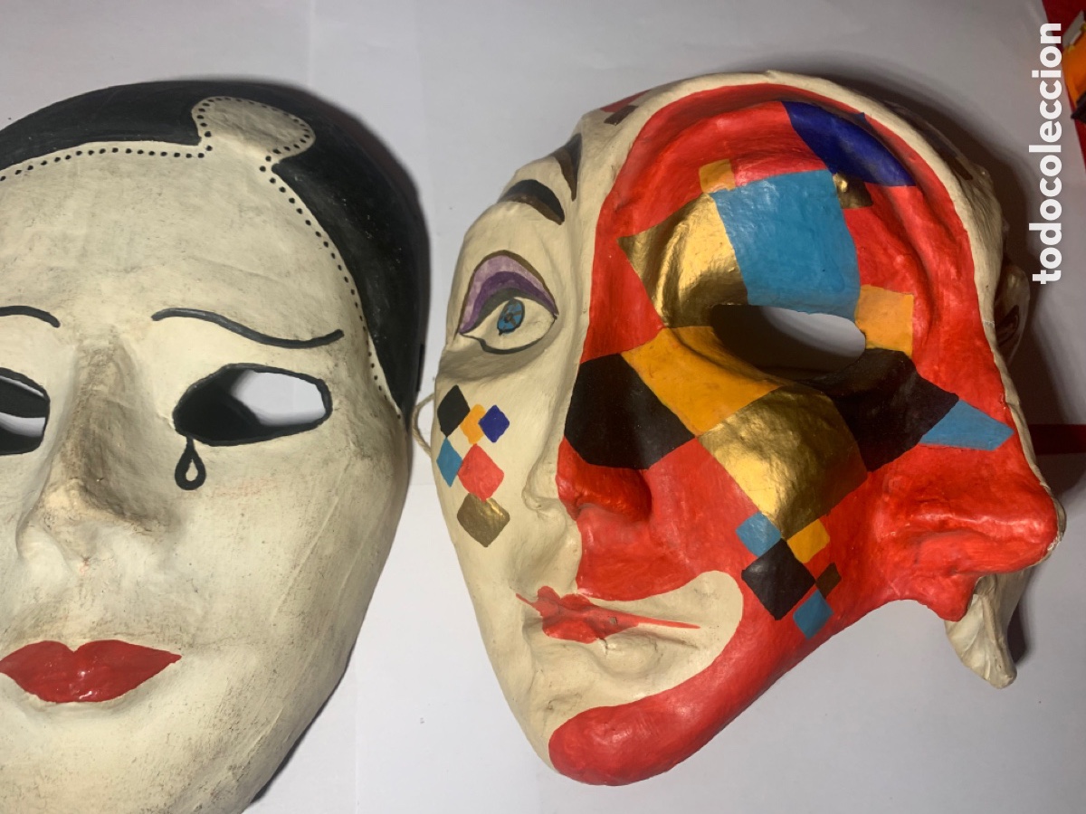 mascara carnaval venecia - Acquista Arte etnica d'Europa su todocoleccion