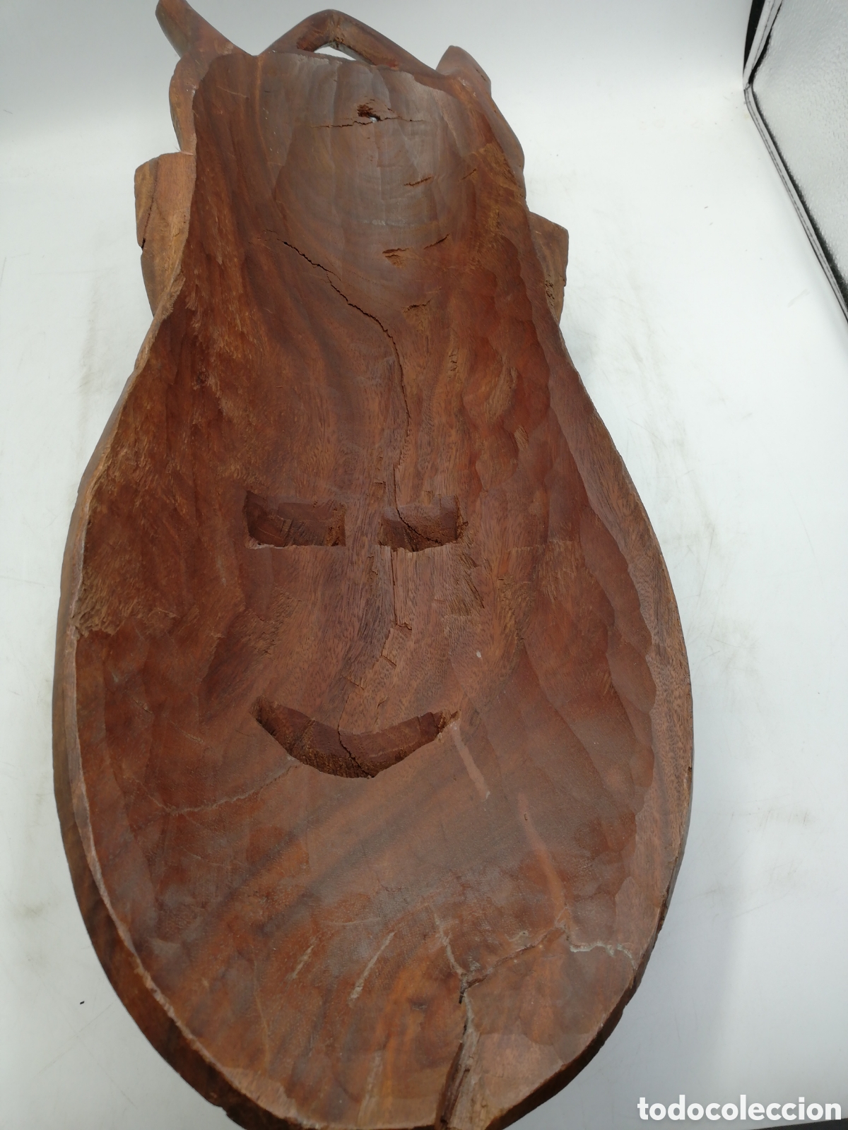 Arte: Gran M&aacute;scara de Madera. - Foto 5