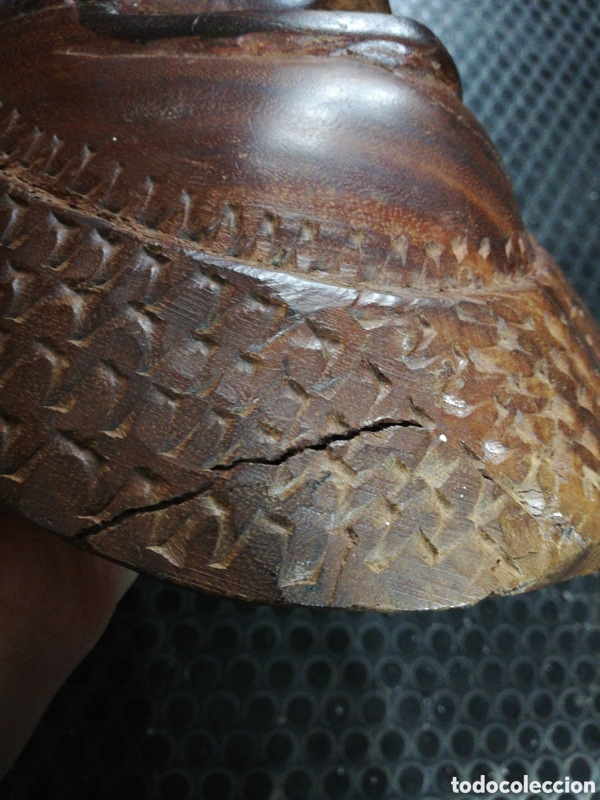 Arte: Gran M&aacute;scara de Madera. - Foto 8