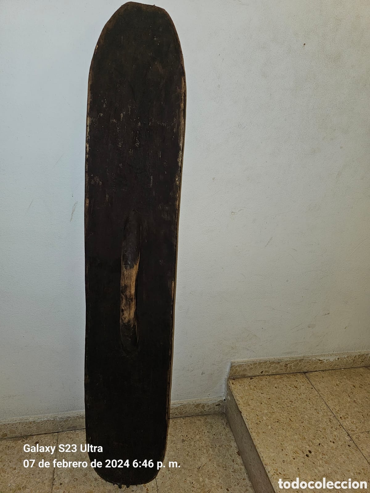 Arte: Escudo Mongo/Kundu. Congo. - Foto 2