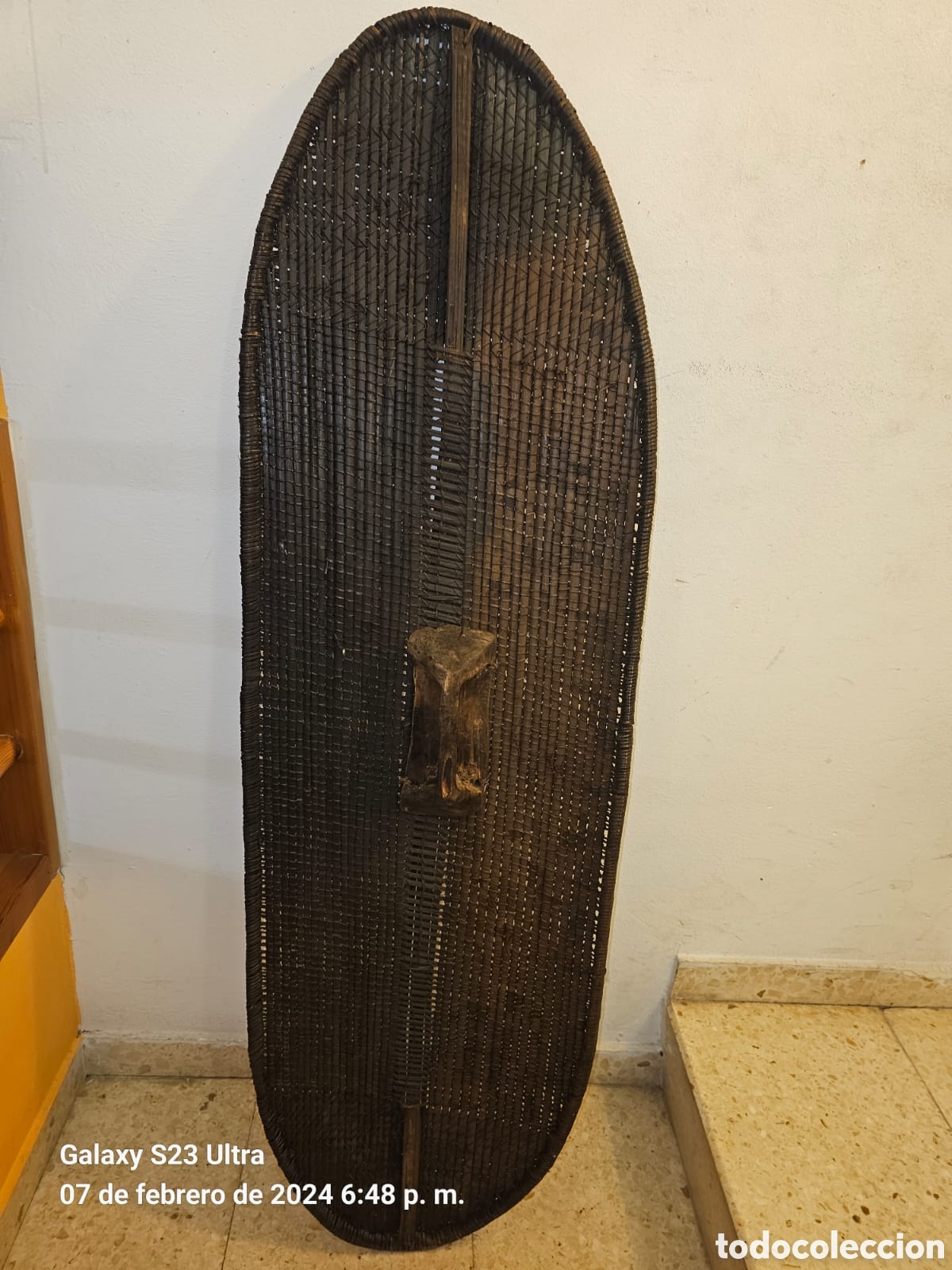 Arte: Escudo Mongo/Kota. Congo. - Foto 2