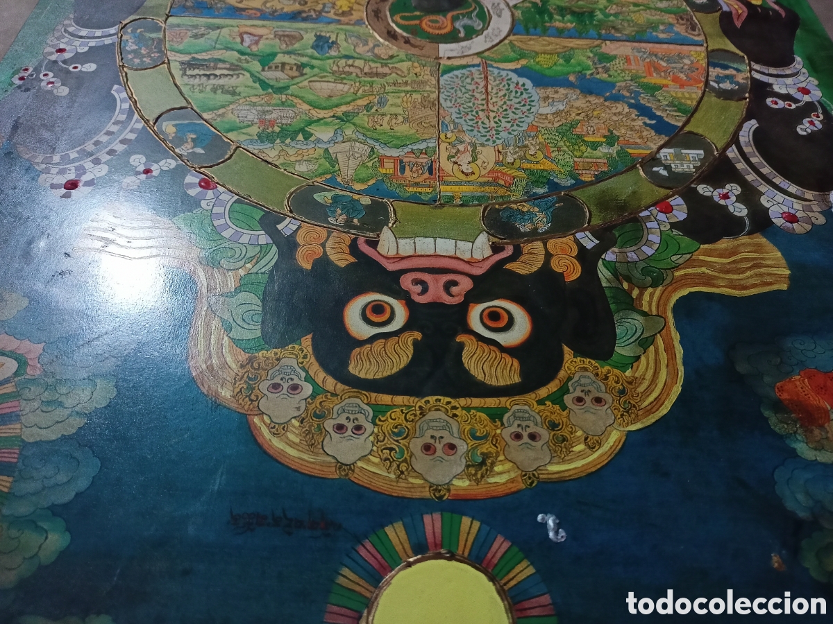 Arte: RUEDA DE LA VIDA BUDISTA - Foto 4