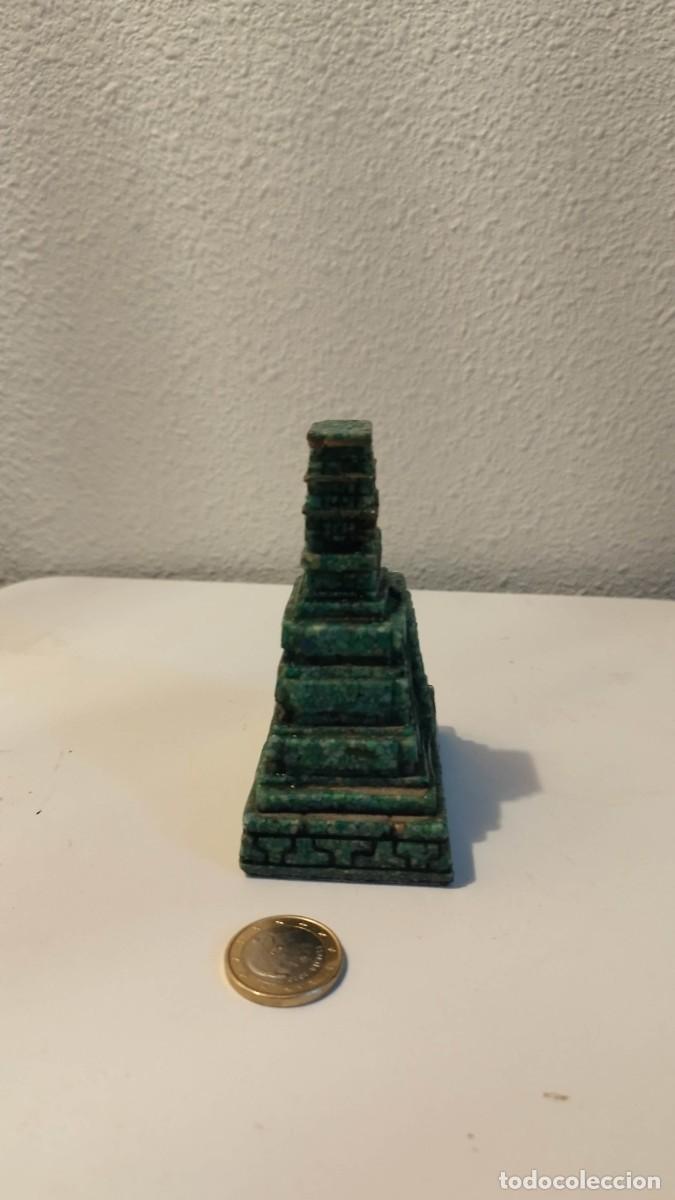 Arte: Pir&aacute;mide azteca malaquita - Foto 2