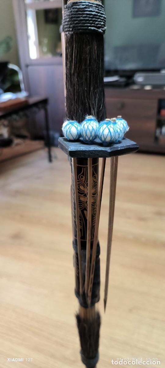 Arte: CERBATANA COMPRADA EN BALI aprox. 1.30 cm - Foto 3