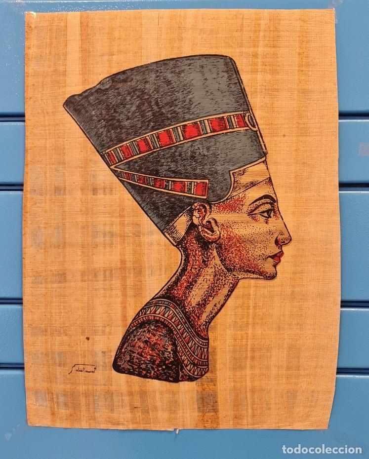 Arte: Papiro de Nefertiti - Foto 1