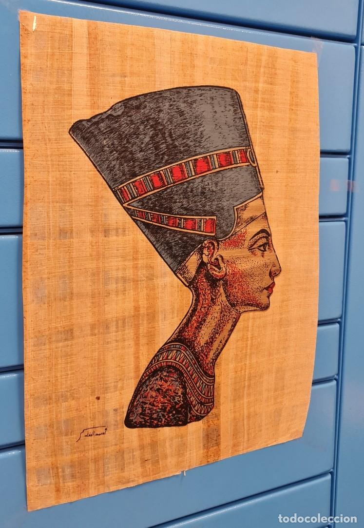 Arte: Papiro de Nefertiti - Foto 2